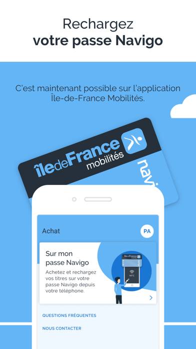 Île-de-France Mobilités App skärmdump #3