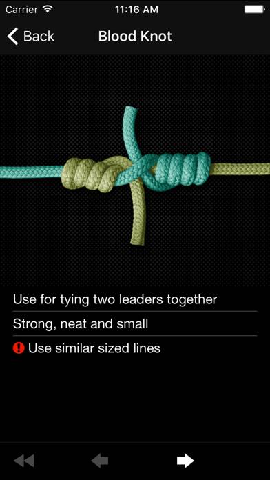 Fishing Knots App skärmdump #2