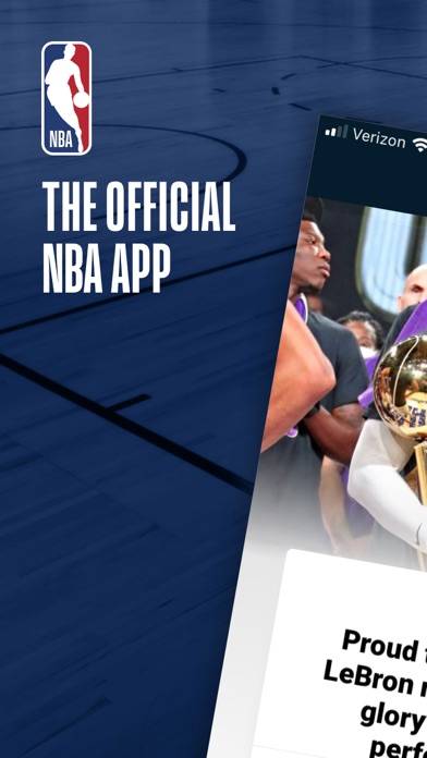 NBA: Live Games & Scores App skärmdump #1