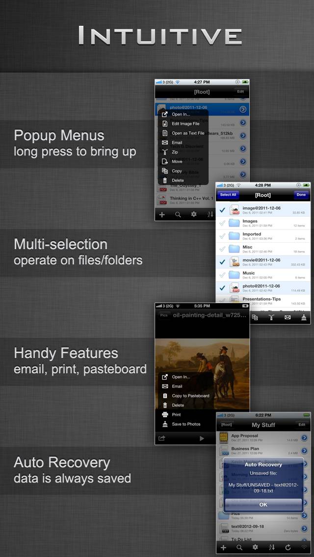 File Manager App screenshot