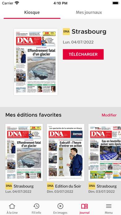 Dernières Nouvelles d'Alsace App screenshot #4
