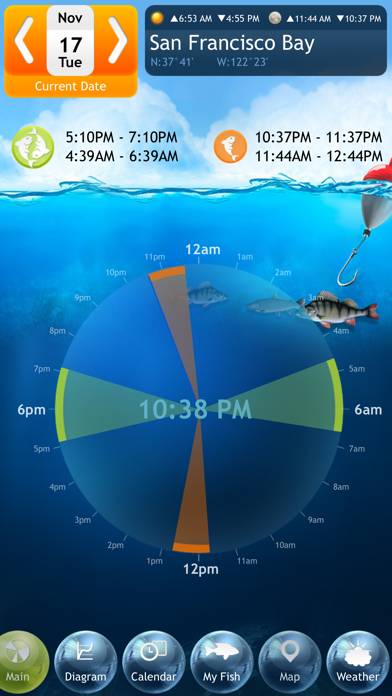 Fishing Deluxe Schermata dell'app #1