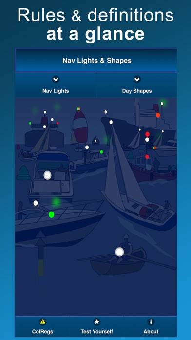 ColRegs: Nav Lights & Shapes Captura de pantalla de la aplicación #2