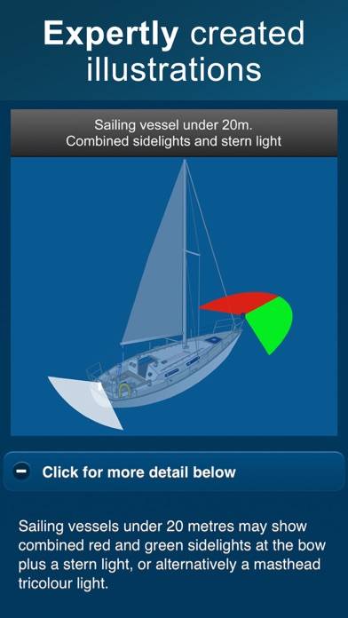 ColRegs: Nav Lights & Shapes Captura de pantalla de la aplicación #5