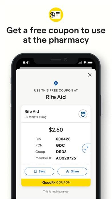 GoodRx: Prescription Coupons App screenshot