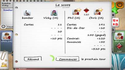 Belote plus Capture d'écran de l'application #4