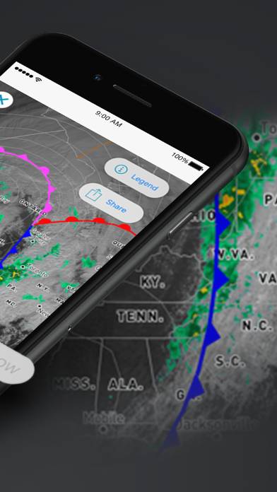 Weather Underground: Local Map Schermata dell'app #2