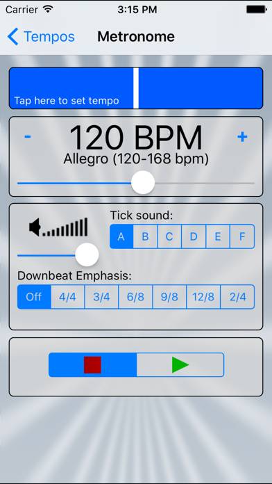 Metronome!! App screenshot