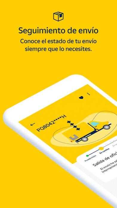 Correos App screenshot #1