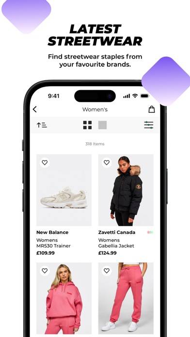 Footasylum App skärmdump