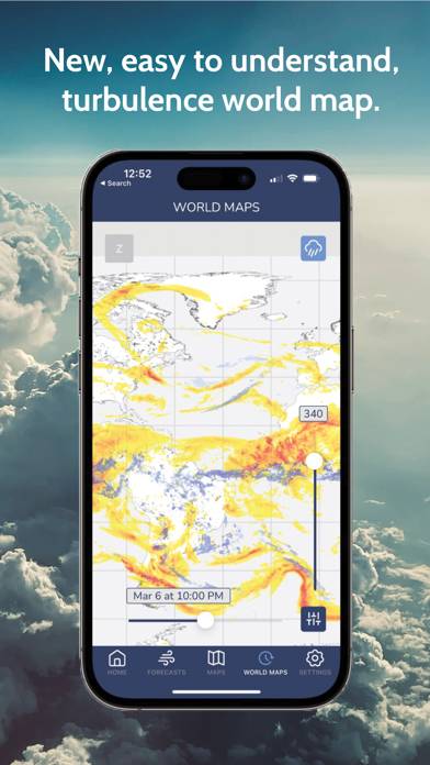 Turbulence Forecast Captura de pantalla de la aplicación #1
