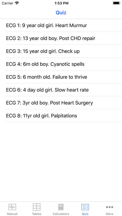 Rapid Paed ECG App screenshot #4