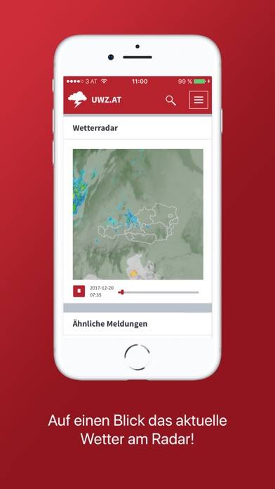 Unwetterzentrale Österreich App screenshot #2