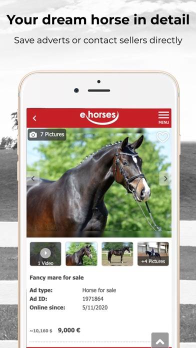 Ehorses App-Screenshot #5