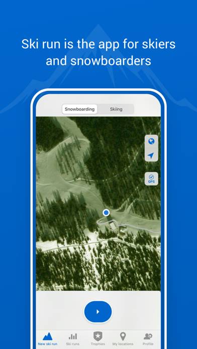 Ski run Скриншот приложения #1