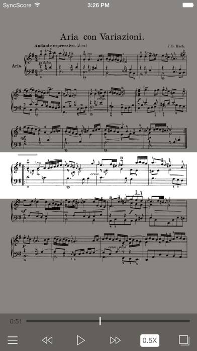 Bach Goldberg Variations Captura de pantalla de la aplicación #2