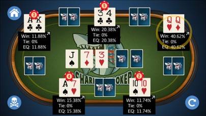 Poker Odds plus Uygulama ekran görüntüsü #1