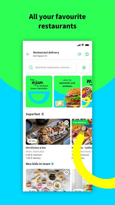 Foodora AT order food App-Screenshot #2