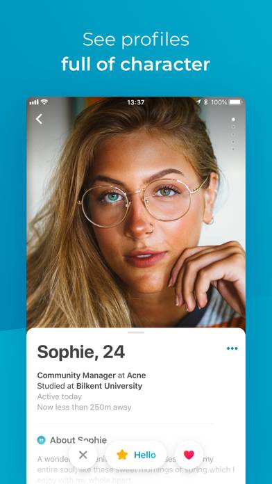 Happn  Dating app Capture d'écran de l'application #2