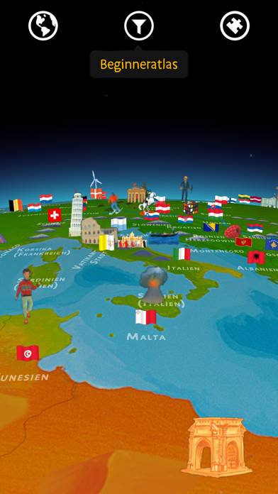 Barefoot World Atlas Captura de pantalla de la aplicación #1