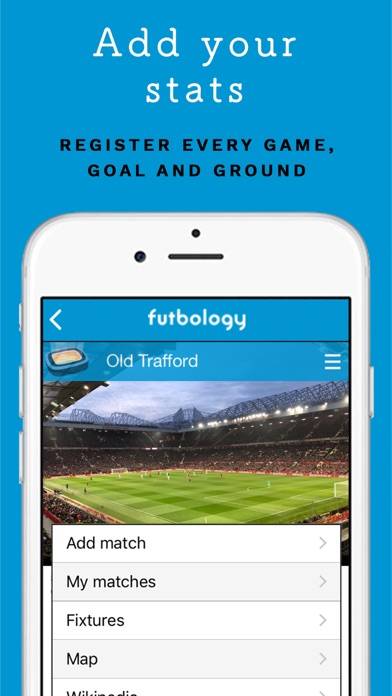 Futbology App skärmdump #2