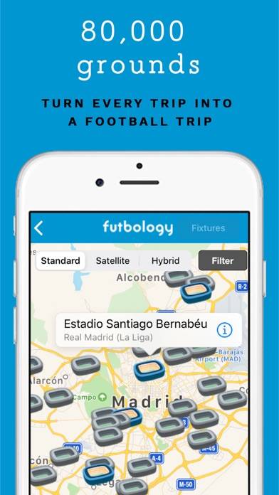 Futbology App skärmdump #4