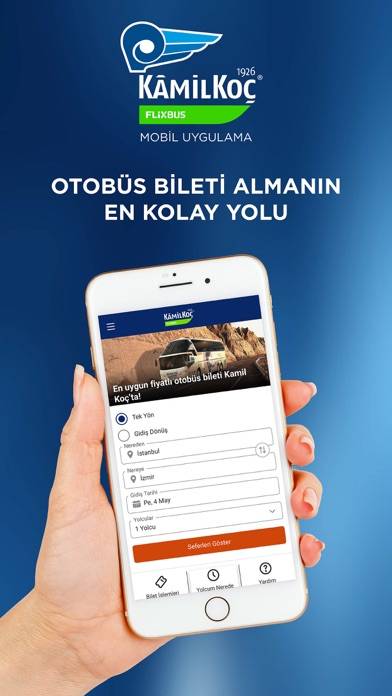 Kâmil Koç Mobil App screenshot #1