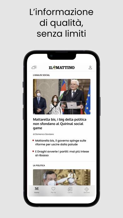 Il Mattino Mobile Schermata dell'app #1