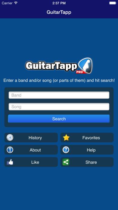 GuitarTapp PRO Capture d'écran de l'application #5