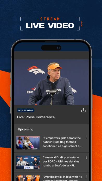 Denver Broncos App screenshot