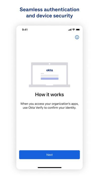 Okta Verify App screenshot #1