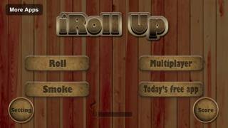IRoll Up the Rolling and Smoking Simulator Game Captura de pantalla de la aplicación #1