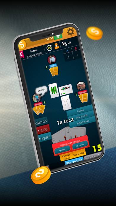 Truco Argentino App screenshot #3