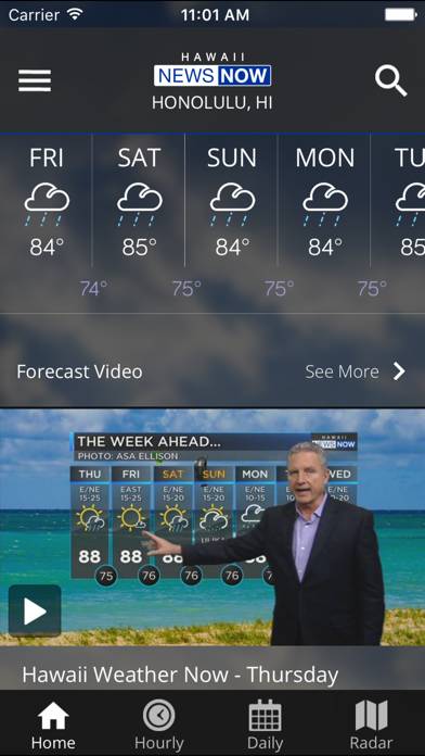 Hawaii News Now Weather App screenshot #2