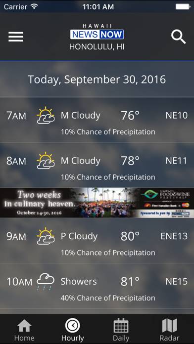 Hawaii News Now Weather App screenshot #3