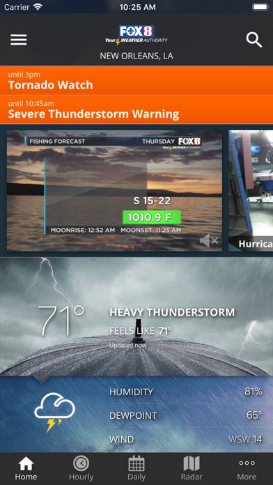 FOX 8 Weather App screenshot #1