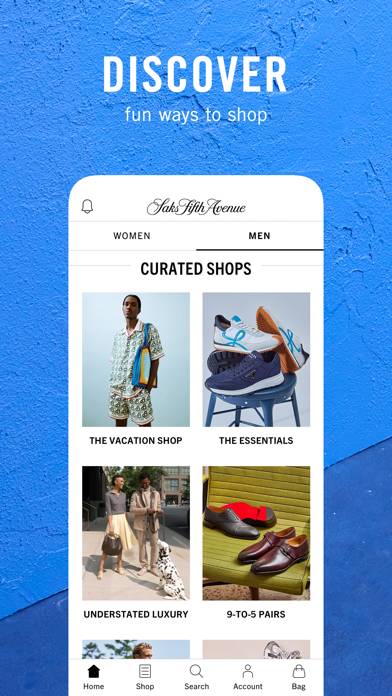 Saks Fifth Avenue App screenshot