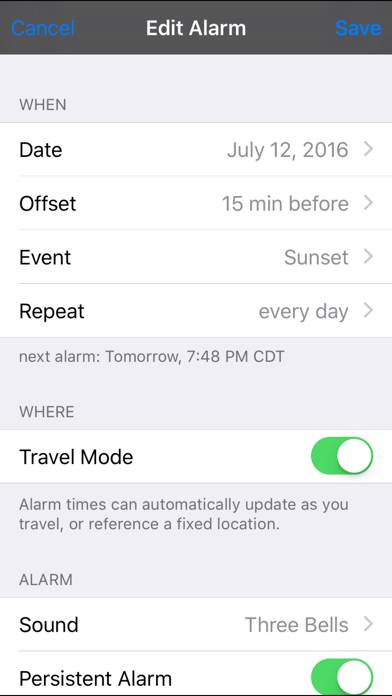 Sol: Sun Clock Schermata dell'app #5