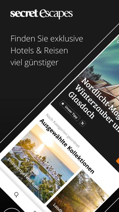 Secret Escapes: Hotel & Travel App-Screenshot #1