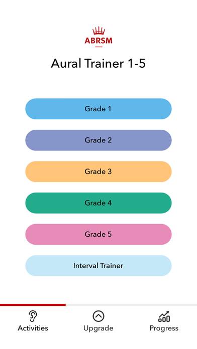 ABRSM Aural Trainer Grades 1-5 immagine dello schermo