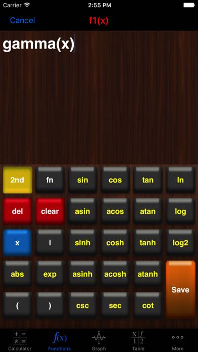 My Graphing Calculator Captura de pantalla de la aplicación #4