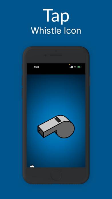 Whistle Blow App screenshot
