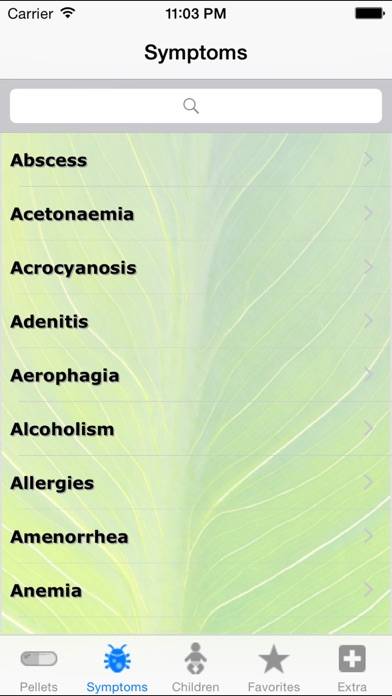 Homeopathy guide special children, infants, and pregnant women Captura de pantalla de la aplicación