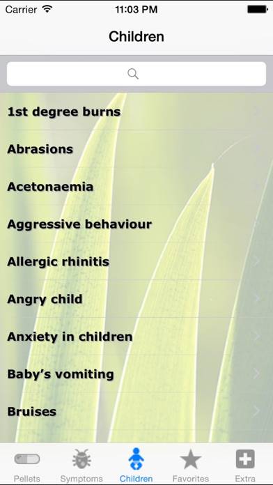 Homeopathy guide special children, infants, and pregnant women Captura de pantalla de la aplicación