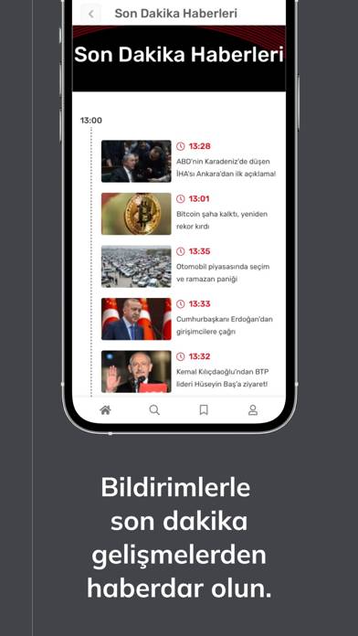 İHA Mobile App screenshot