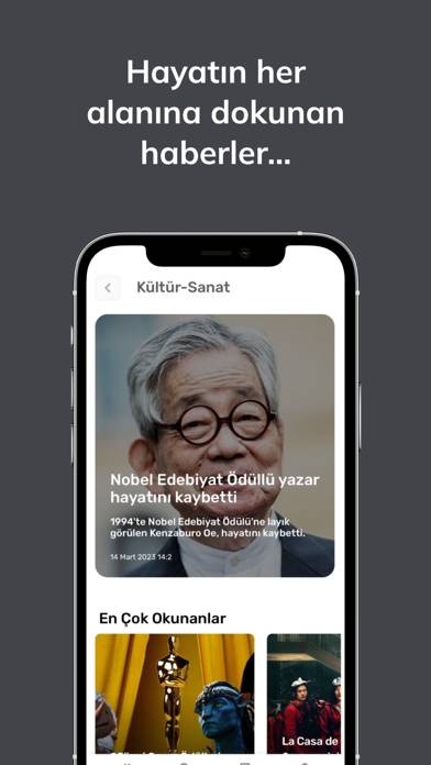 İHA Mobile App screenshot