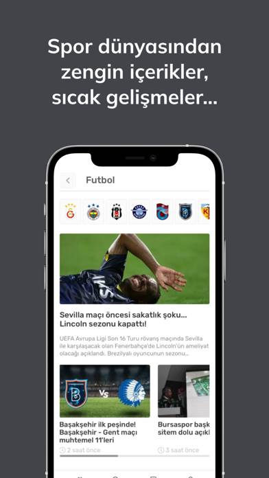 İHA Mobile App screenshot