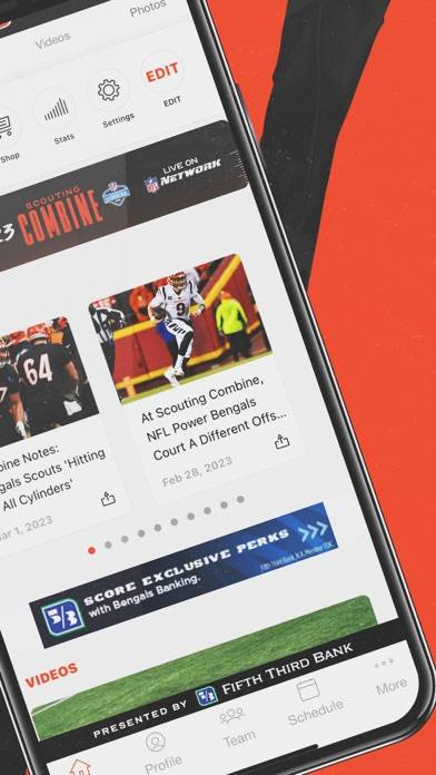 Cincinnati Bengals App screenshot