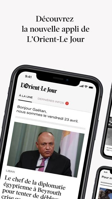 L'Orient-Le Jour (OLJ) App screenshot #1