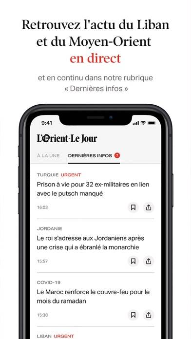 L'Orient-Le Jour (OLJ) App screenshot #3